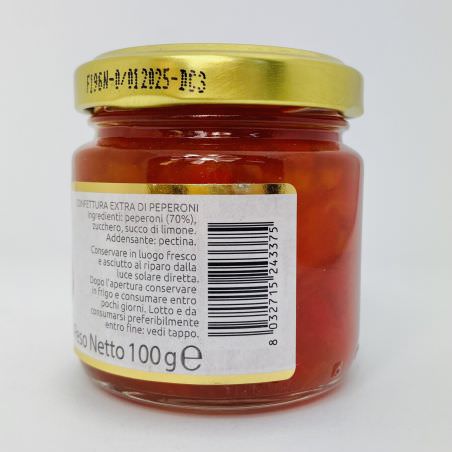 Wytrawny krem pepperoni do serów i wędlin Orto d'Autore 100g