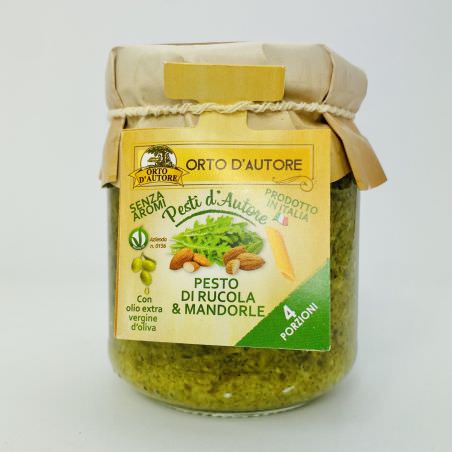 Orto d'Autore Włoskie pesto z rukolą i migdałami  180g