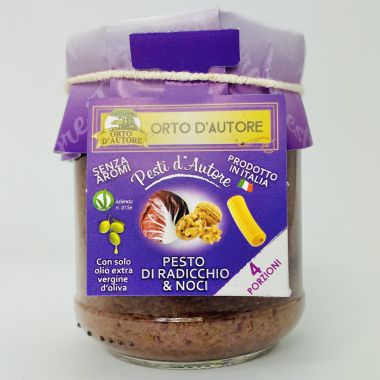 Orto d'Autore Pesto with radacchio and walnuts 180g