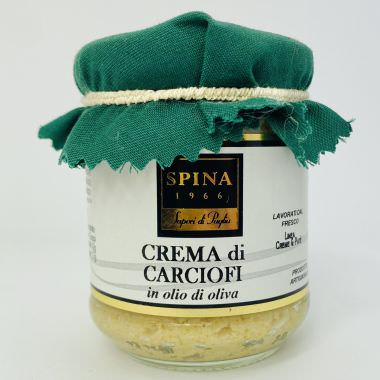 Spina Sapori Crema di Carciofi in olio di oliva Artischockencreme mit Olivenöl 190g
