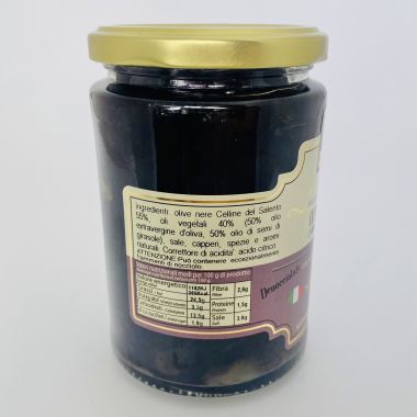 Spina Sapori di Puglia czarne oliwki Cellina del Salento 330 g