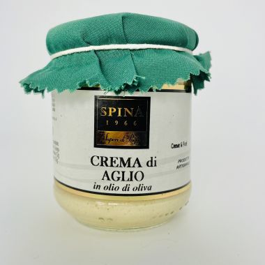 Spina Sapori cream of garlic and oil 190 g