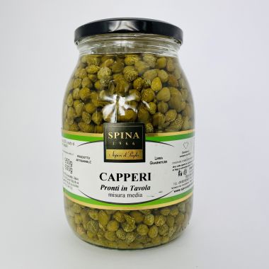 Spina Sapori capers large jar 950 g