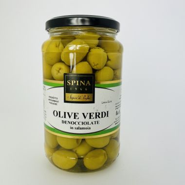 zielone włoskie oliwki