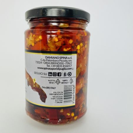 Spina Sapori Peperoncino gebratene Paprikaschoten 280 g