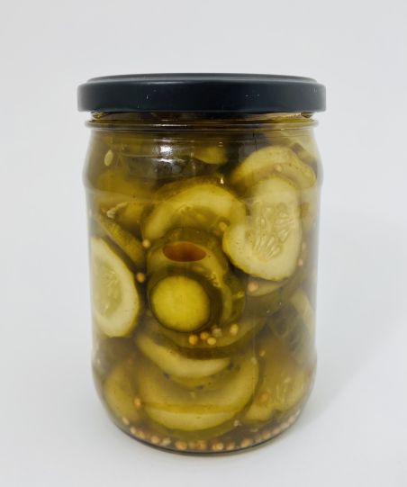 Rzemieślnicze Ekologiczne Ogórki z Chilli 550 ml – Gospodarstwo Jaworscy