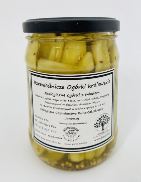 Rzemieślnicze Ogórki Królewskie BIO – Gospodarstwo Jaworscy